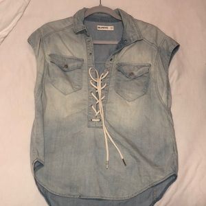 Blank NYC Muscle Tee Size XS